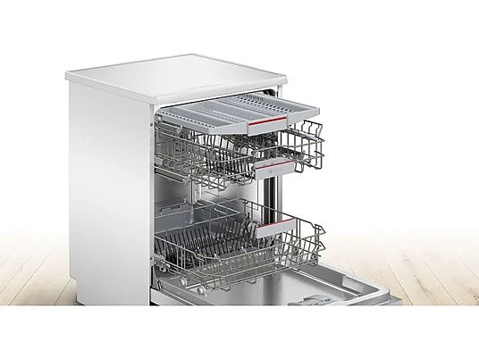 Lavavajillas - Bosch SMS4HVW02E, 14 servicios, 6 programas, 60 cm, Home Connect, ActiveWater, Blanco - Imagen 3