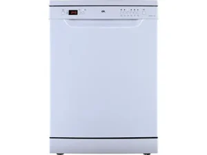 Lavavajillas - ok. ODW 6041-1 E FS, 6 Programas, 60 cm Ancho, 12 Servicios, Libre Instalación, Blanco