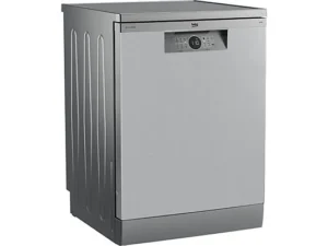 Lavavajillas - Beko BDFN26640XC, 9.5 l, 16 servicios, 6 programas, 59.8 cm, Libre instalación, Inox